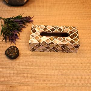 Mother's of Parley Handmade Tissues Boxes-Modern Stackable Home Office <b>Storage</b> - Product Image 4