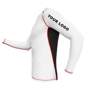 Maillots de protection respirants personnalisés avec logo, sublimation intégrale, pour MMA, BJJ, Grappling, Jiu Jitsu, protection UPF50+ - Product Image 2