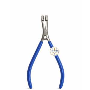 Pince à retirer les micro-perles en acier inoxydable LUMINEX IMPEX LUB=6 pour la fabrication de bijoux, légère pour la fabrication de bracelets DIY - Product Image 1