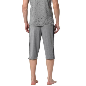 Ensemble chemise et short d'été pour homme, séchage rapide, tenue décontractée, épaules tombantes, brodé, deux pièces, léger, personnalisable OEM - Product Image 6