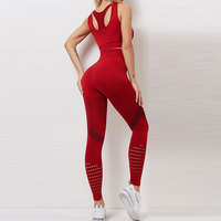 Ensemble 2 pièces de sport et streetwear pour femme 2026, taille haute, coupe confortable, extensible, en Spandex/Nylon, couleur unie, couleurs personnalisables
