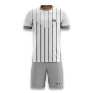 Customize Soccer jersey uniform Gray Unisex Moisture Wicking <b>Polyester</b> <b>Shorts</b> Elastic Waist Regular Fit Solid Color All Season - Product Image 1