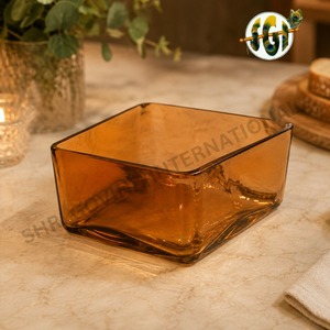 Support en verre rond portable pour bougies chauffe-plat – Élégant porte-bougie pour mariage, restaurant et décoration intérieure - Product Image 6