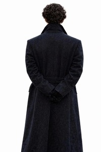 Abrigo de lana inspirado en el estilo trench, abrigo de detective británico para hombre, chaqueta de disfraz hecha a mano - Product Image 2