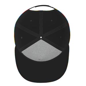 Casquette Snapback 6 Panneaux à Motif Blocs, Réglable, Unisexe, Style Urbain, en Toile, pour Toutes Saisons, Décontractée - Product Image 6