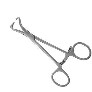 Pinces à os 12 cm avec cliquet, instruments chirurgicaux orthopédiques vétérinaires, pinces de réduction osseuse - Product Image 2
