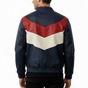 Men's <b>Leather</b> <b>Jacket</b> Custom Genuine Stand Autumn Short Casual Simple <b>Real</b> Cow <b>Leather</b> Coat Man Spring Winter <b>Jacket</b> Men - Product Image 2