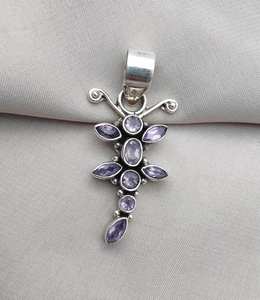 Amethyst Pendant 925 Sterling Silver Handmade Jewelry <b>Women</b> Men Unique Natural Gemstone Necklace Gift - Product Image 4