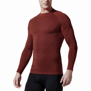 Camiseta de Compresión Deportiva para Hombre, Diseño Personalizado, Nailon Ecológico, Secado Rápido, Transpirable, Manga Larga, para Gimnasio, Running, Sublimación, MMA - Product Image 3