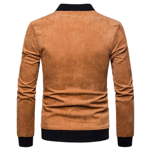 Chaqueta Bomber de Lona de Alta Calidad para Hombre, Impresión Personalizada en la Parte Delantera, Ropa Urbana, Servicio OEM, Estilo Invernal - Product Image 2