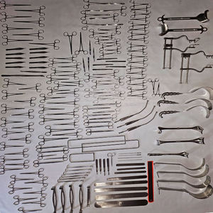 Juego Completo de Instrumentos Quirúrgicos para Operaciones Abdominales y Torácicas Importantes, Calidad en Acero Inoxidable - Product Image 6