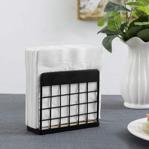 Bar <b>Metal</b> Restaurant Table Napkin Holder for Decorative Tissue Boxes - Product Image 4