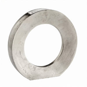 Florero plateado de forma redonda de Metal de aluminio, florero de lujo para el hogar, decoración de plantas de jardín - Product Image 1