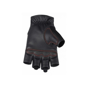 Gants de musculation demi-doigts en cuir, respirants et rembourrés, pour la gym, personnalisables avec logo OEM ODM, qualité supérieure - Product Image 5