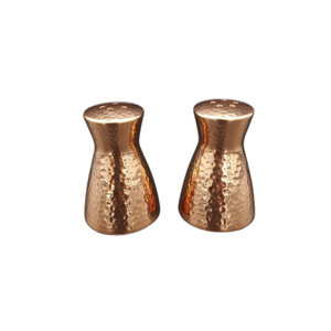 Wholesale Hammered Copper Salt And Pepper Shakers Modern Luxury Kitchen Dining Tableware Artisan Crafted Metal <b>Spice</b> <b>Jars</b> - Product Image 1