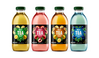 Thé glacé à la menthe citronnée de la marque RITA, 500 ml, bouteille en verre de haute qualité, produit vietnamien, prêt à boire, certifié HALAL et FSSC