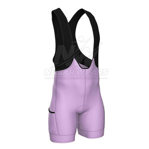 Cuissard de cyclisme respirant en tissu extensible haute performance avec rembourrage, contrôle de l'humidité, pour la course sur route et les activités de plein air - Product Image 5