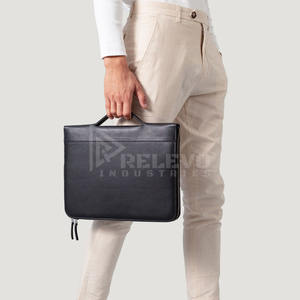 Funda de Piel de Lujo para Portátil al por Mayor, con Logotipo Personalizado, MOQ Bajo, Marca Privada, Bolso de Mano Delgado para Negocios, 50-70L, para MacBook Pro - Product Image 2