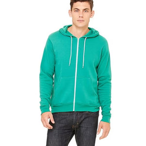 Sweat-shirts de qualité supérieure BELLA+CANVAS en molleton ultra-doux pour hommes, sweat-shirt à fermeture éclair intégrale, best-seller, sweat-shirts à fermeture éclair intégrale en tricot pour hommes - Product Image 1