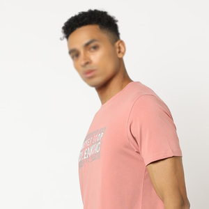 T-shirt uni noir pour homme, imprimé sur le devant, 100 % coton tricoté, taille personnalisable, respirant, manches courtes, vente en gros - Product Image 6