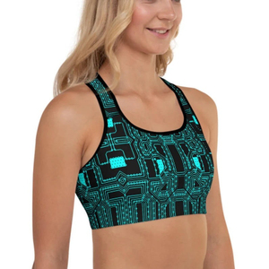 Gym Fitness <b>Padded</b> Sexy Seamless Breathable Sets Sports Bra Workout Running High Waist High Support Sublimated - Product Image 2