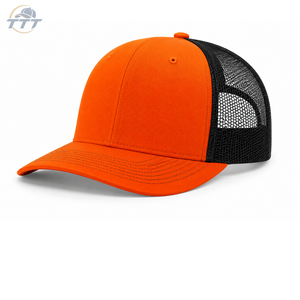 Casquette Trucker Vintage Marron et Blanche à 6 Panneaux Personnalisée en Gros – Casquette Snapback Unisexe Respirante en Maille pour l'Extérieur, Direct Usine - Product Image 1