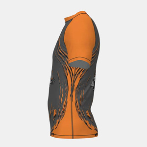 Camiseta de compresión de alta calidad para hombre, Rashguard de Jiu Jitsu con estampado digital personalizado, Rash Guard BJJ de media manga 2026 al por mayor - Product Image 3
