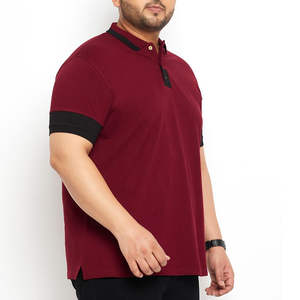 Servicio OEM: Camisetas de Golf para Hombre, 100% Algodón, Manga Corta, Diseño Liso, Dos Tonos, Corte Deportivo, Camisetas Polo para Niño, Absorben la Humedad - Product Image 6