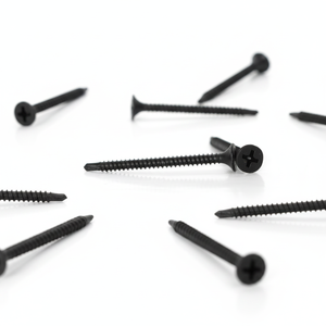 Drywall Screw Phillips Drive Standard Thread <b>Drill</b> Point Self-Drilling Pan Bugle Head Class 8.8 Phosphate Coated Inch/Metric - Product Image 1