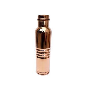 Unique Design <b>Water</b> <b>Bottle</b> Made of Pure <b>Copper</b> for Office Gym and Yoga Ayurveda Leak Proof <b>Copper</b> <b>Water</b> <b>Bottle</b> - Product Image 1