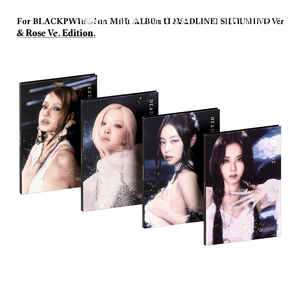 สำหรับ BLACKPINK มินิอัลบั้มชุดที่ 3 [DEADLINE] รุ่นซิลเวอร์ & โรส เวอร์. ฉบับพิมพ์ - Product Image 3