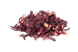 Calices d'hibiscus séchés rouge rubis, bourgeons de fleurs entiers pour mélanges de thés floraux haut de gamme, infusions de boissons, ingrédients alimentaires en vrac - Product Image 4