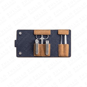 OEM Beauty <b>Tools</b> Stainless Steel Manicure <b>Pedicure</b> Kit Custom Color Nail Grooming Set Private Label - Product Image 2