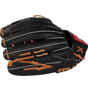 Gant de receveur de baseball en cuir de vachette à prix d'usine, gant de receveur confortable pour le baseball et le softball, gants de gardien de baseball - Product Image 4