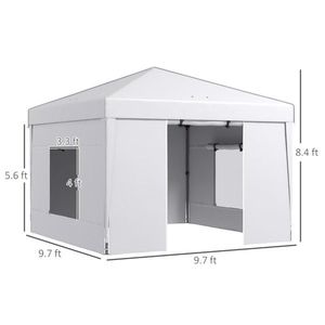 9.7 X 9.7 Pop up Sun Shelter Canopy - Product Image 5