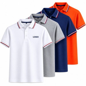 Camiseta Polo para Hombre, Manga Corta, Secado Rápido, Tejido de Malla Transpirable, Cuello Clásico, Logotipo Personalizado, Ropa Deportiva al por Mayor - Product Image 1