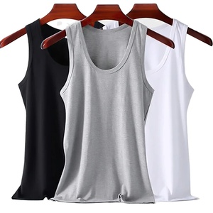 Sous-vêtement sans manches pour homme, respirant, coupe compressive - Product Image 4