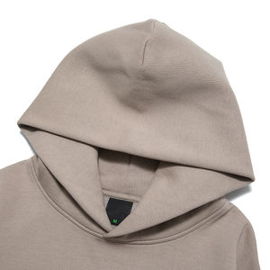 เสื้อฮู้ดดี้วินเทจทรงโอเวอร์ไซส์แบบฟอกสีสไตล์ย้อนยุคสำหรับผู้ชาย ราคาขายส่ง ปักลายตามสั่ง ผ้าฝ้ายเนื้อหนา - Product Image 2