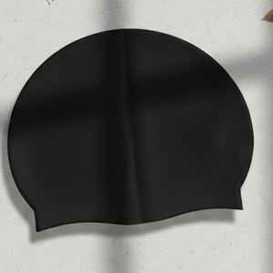 Gorro de Natación Negro Jack and Jill, de Silicona, Impermeable, Elástico, Cómodo, Unisex, para Piscina y Entrenamiento - Product Image 6