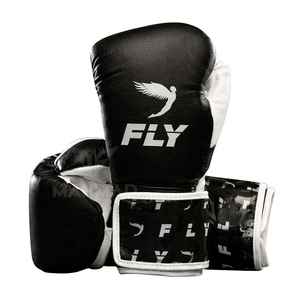 Guantes de Boxeo MMA de Cuero Premium Mahmad Sports Fly, Cierre de Gancho y Bucle, Alta Calidad, Duraderos, Ligeros, Transpirables, Unisex - Product Image 2