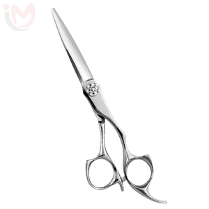 Ciseaux de coiffure professionnels en acier inoxydable, 6 pouces, lame droite, ciseaux de barbier pour hommes et femmes - Product Image 4