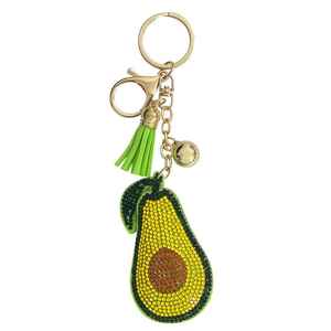 Fashion Multicolor Beaded <b>Key</b> <b>Ring</b> Handmade Bag Charm Keychain for Women At Cheap Price - Product Image 6