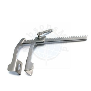 Separador de Costillas Finochietto de Acero Inoxidable, Retractor Quirúrgico Torácico Manual Autoajustable, Juego de Instrumentos Pediátricos y para Adultos - Product Image 2