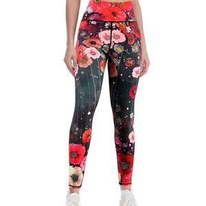 Leggings Deportivos para Mujer, Cintura Alta, Sin Costuras, Pantalones de Yoga, Elásticos, Transpirables, para Correr, Deportes, Push Up, Ropa Deportiva - Product Image 2