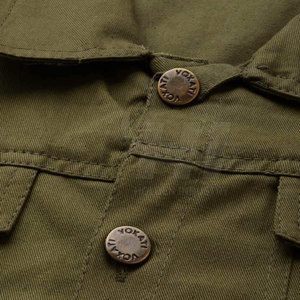 New Trendy Men Jeans Jacket 100% Cotton Casual Wear Unique Style Men Jeans Jacket For Online Sale - Product Image 6