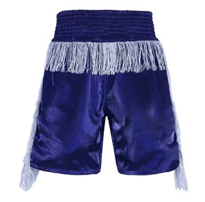 Customizable Adults Men's Women's <b>Lace</b> Boxing Shorts Gold Silver Muay Thai MMA Martial Arts Casual Elastic Waist Canvas <b>Stretch</b> - Product Image 5