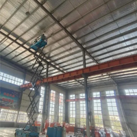 Bangunan Struktur Panel Sandwich Baja Prefabrikasi QCF297 Tahan Lama untuk Garasi Parkir Mobil, Hanggar Pesawat, Hot Dip