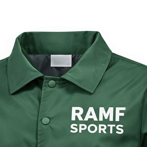 เสื้อโค้ชแบบมีโลโก้สั่งทำได้ 男女兼用 กันลมด้านหน้า ไซส์ใหญ่พิเศษ สำหรับฤดูหนาว - Product Image 5