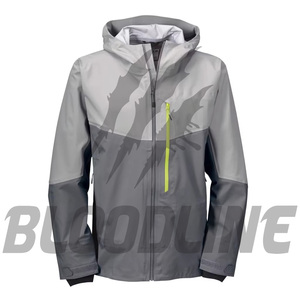 Veste d'extérieur coupe-vent à manches longues pour homme Bloodline, imprimé camouflage gris, vêtements de chasse d'hiver - Product Image 1