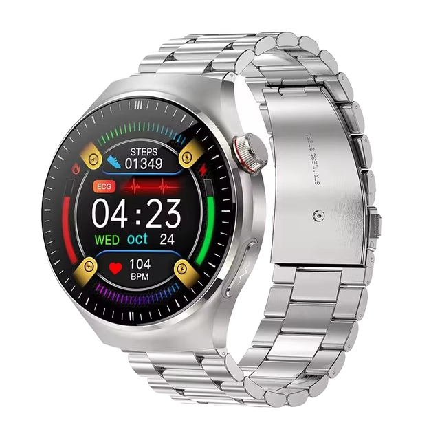 TK26 1.43Inch AMOLED IP68 Android Smart Watch Men Women BT Calling 450mAh SOS Emergency Heart Rate ECG+PPG Body Temp Health